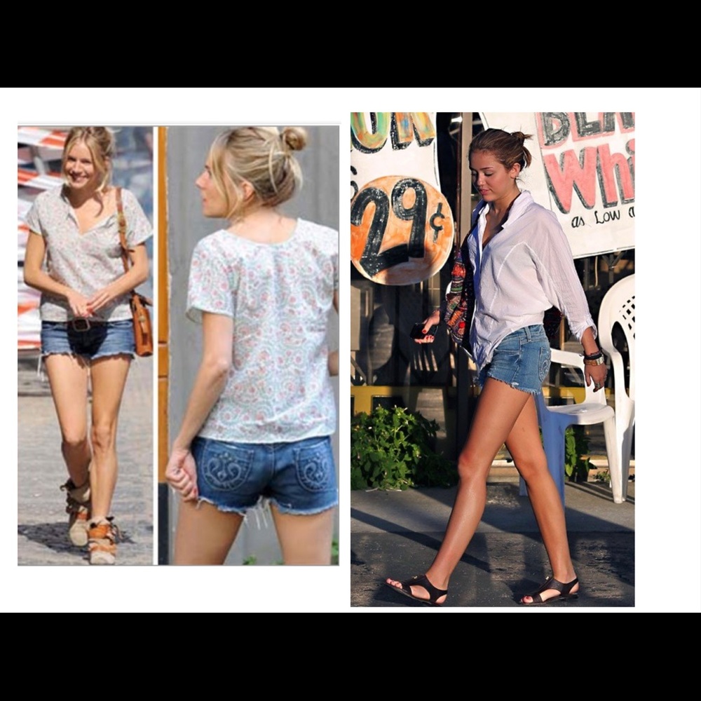 Siwy "Camilla" denim shorts size 25